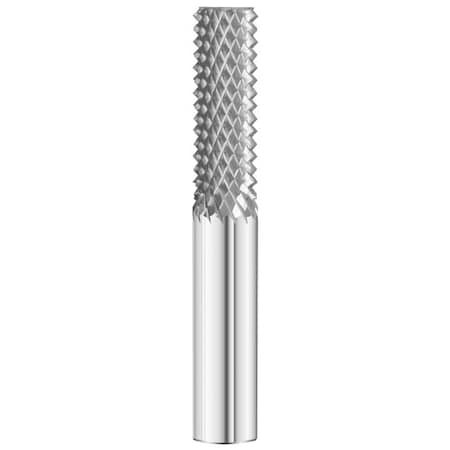 Fullerton Tool 2-Flute - 28 Degree Helix - 5600 MATRX Burr Routers, RH Spiral, Style B - Burr Type End Cut, 1/2 25211